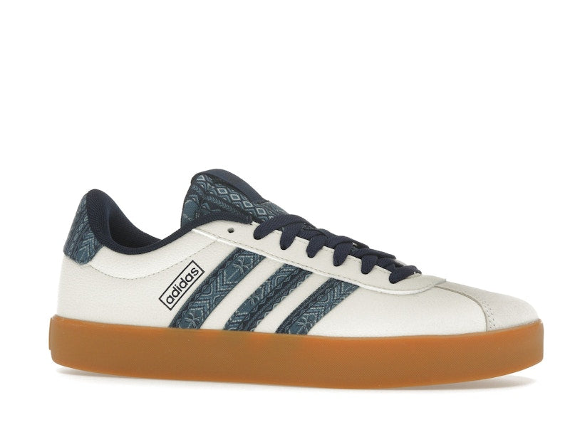 adidas Vl Court 3.0 Off White Night Indigo Gum (Women's)