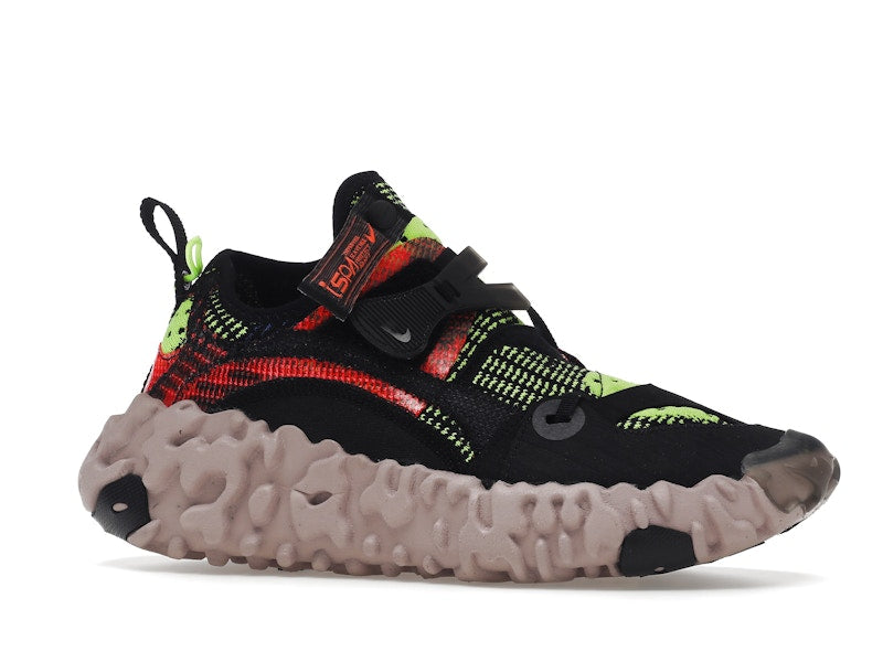 Nike ISPA Overreact Black Red Volt