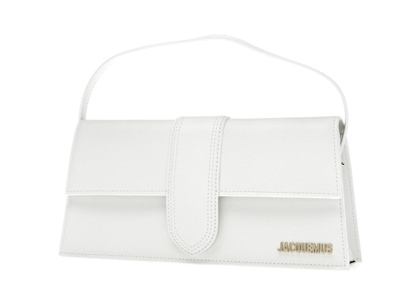 Jacquemus Le Bambino Long Shoulder Bag White