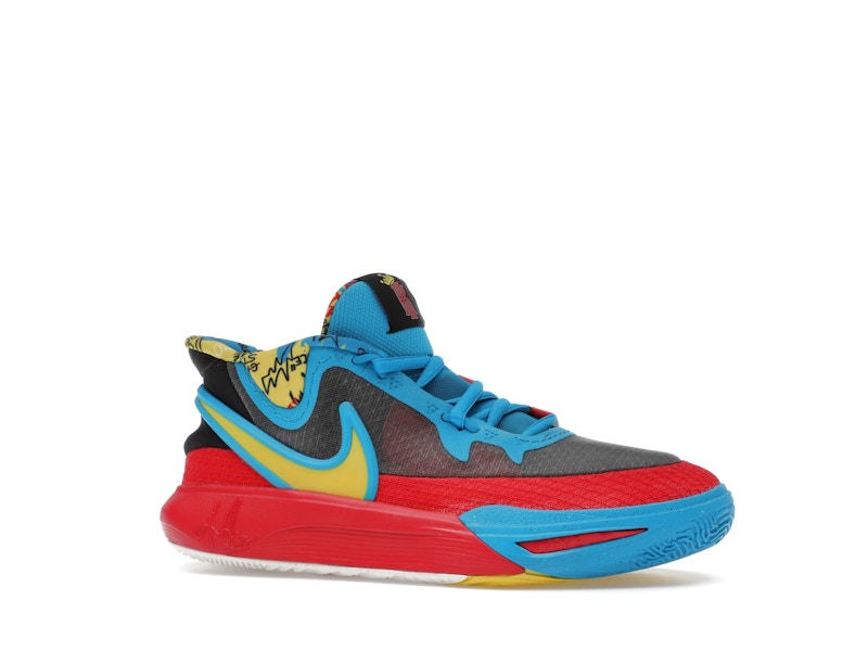 Nike Kyrie 8 GO SE Black Blue Tour Yellow (GS)