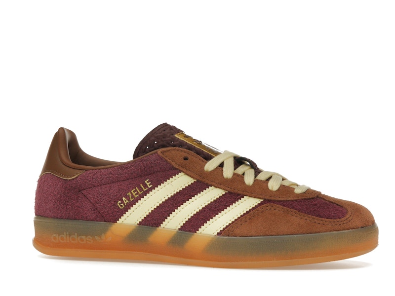 adidas Gazelle Indoor Maroon Almost Yellow