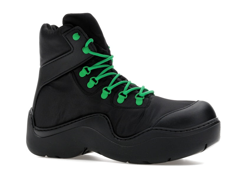 Bottega Veneta Puddle Bomber Black Green