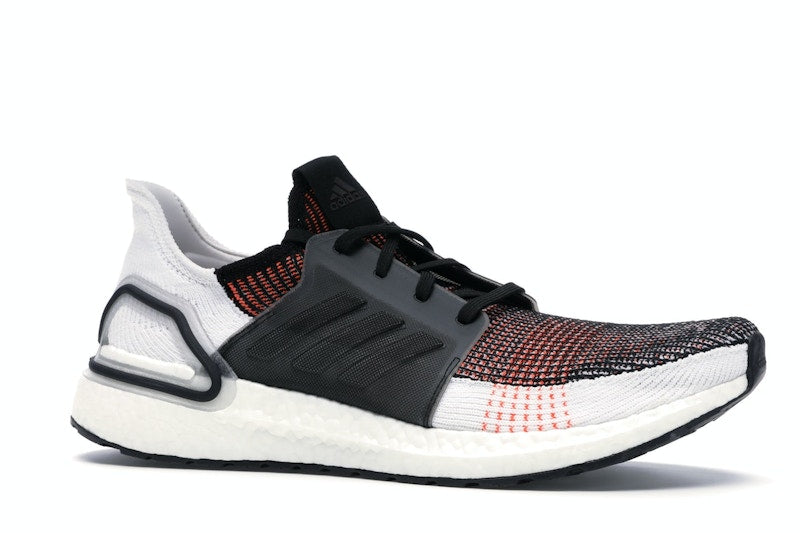 adidas Ultra Boost 2019 Black White Solar Orange