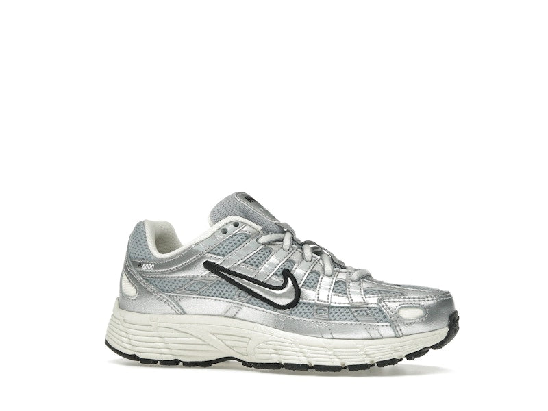 Nike P-6000 Metallic Silver Black (GS)
