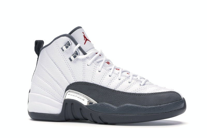Jordan 12 Retro White Dark Grey (GS)