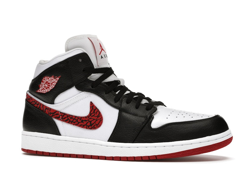 Jordan 1 Phat White Red Black (Elephant Print)