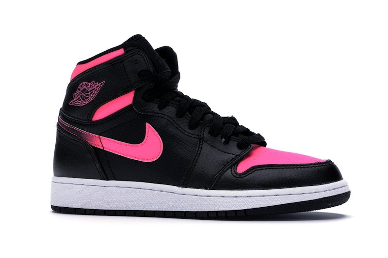 Jordan 1 Retro High Black Hyper Pink (GS)