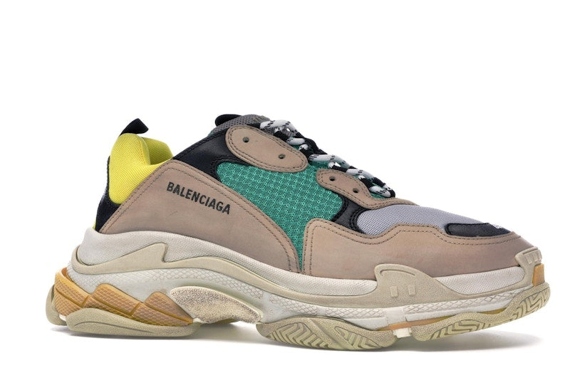 Balenciaga Triple S Beige Green Yellow (2018 Reissue)
