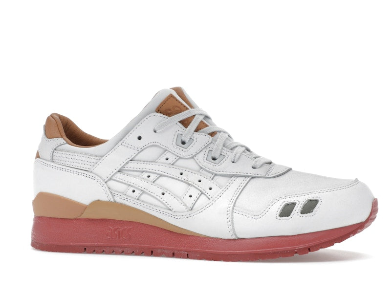 ASICS Gel-Lyte III Packer Shoes x J. Crew White Buck