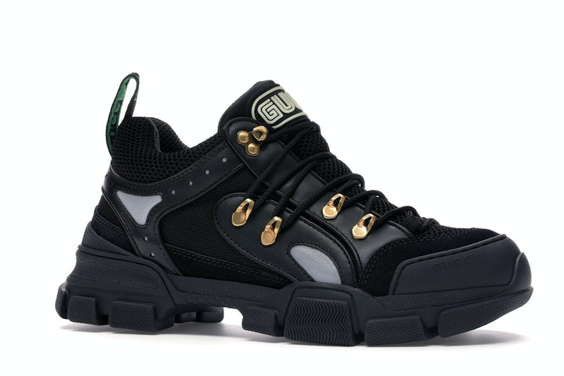 Gucci Flashtrek SEGA Black Leather