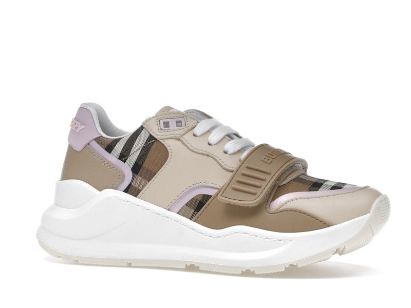 Burberry Ramsey Vintage Check Sneaker Beige Taupe Brown (Women's)