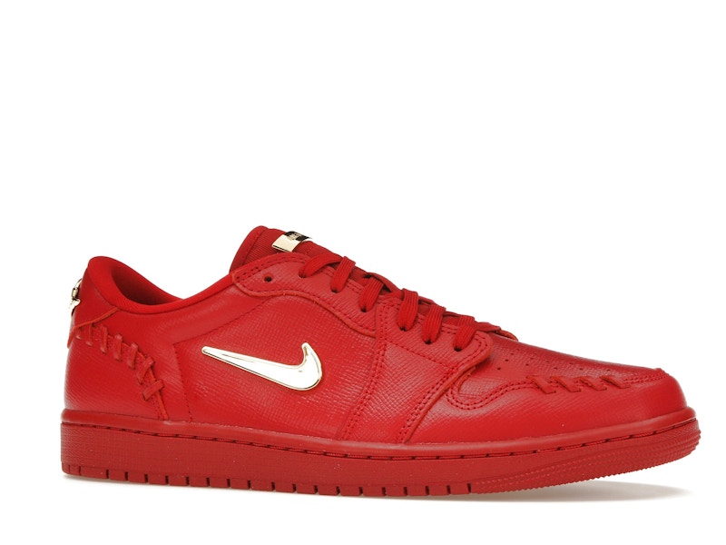 Jordan 1 Low Method of Make Gym Red Metallic Gold (Women's)
