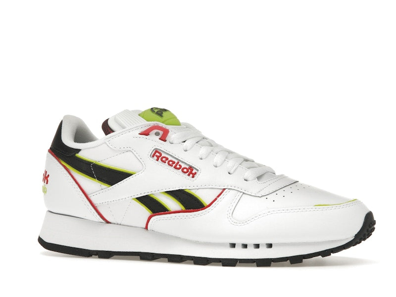 Reebok Classic Leather The Pump White Acid Yellow