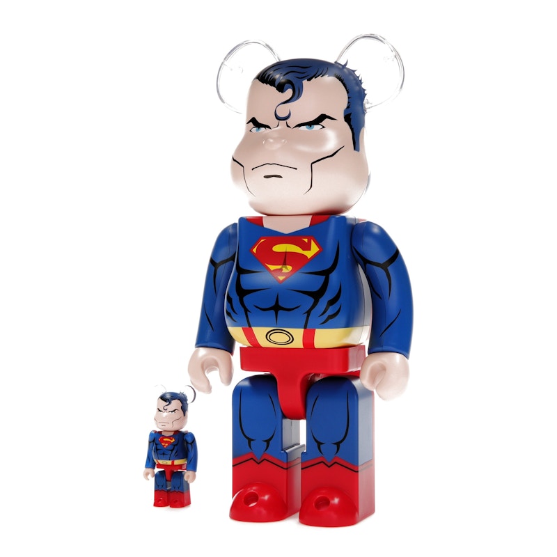 Bearbrick Superman (Batman: Hush Ver.) 100% & 400% Set