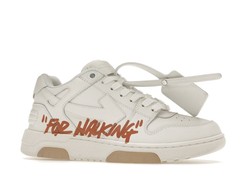 OFF-WHITE Out Of Office Low Tops For Walking Terracotta