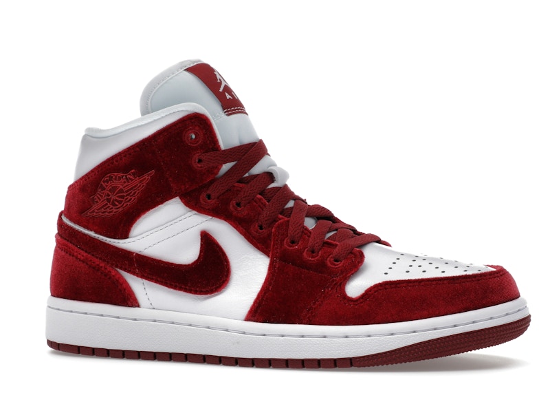 Jordan 1 Mid SE Red Velvet (Women's)