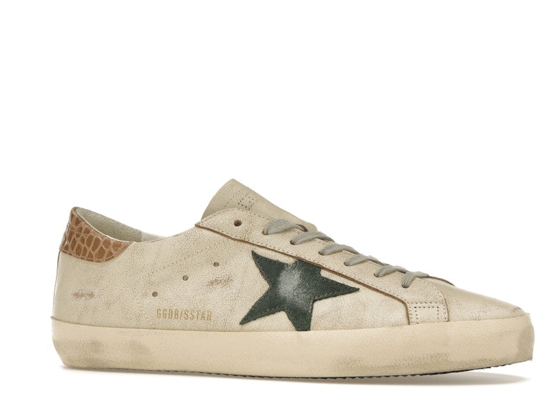 Golden Goose Super-Star Cream Green