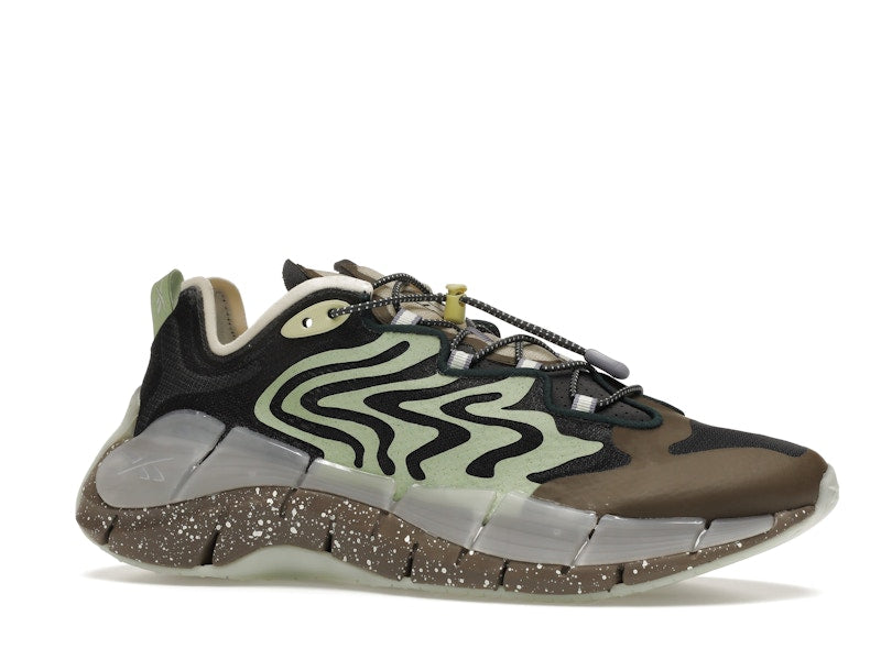 Reebok Zig Kinetica II Brain Dead Grey Green