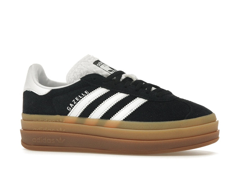 adidas Gazelle Bold Black White Gum (Women's)