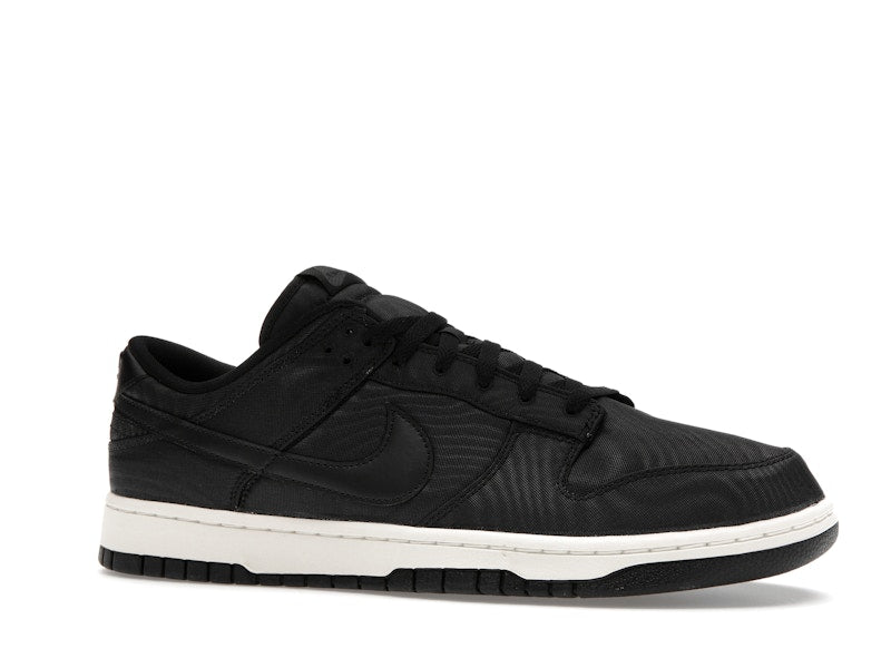 Nike Dunk Low Black Canvas