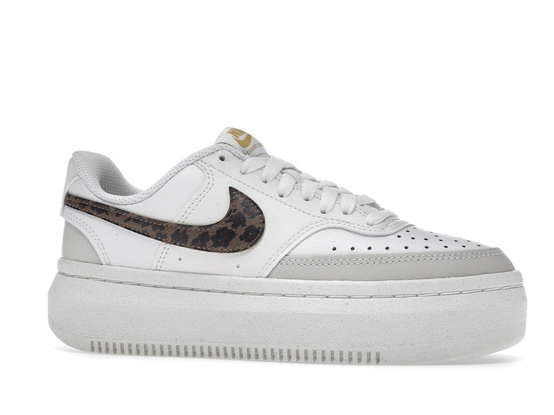Nike Court Vision Alta Low White Light Bone Sail Archaeo Brown (Women's)