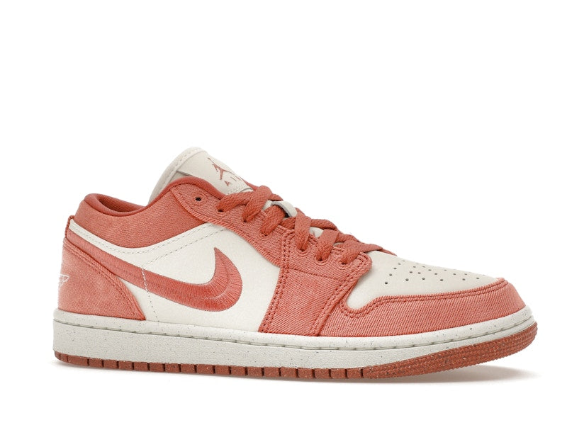 Jordan 1 Low SE Canvas Sky J Orange (Women's)