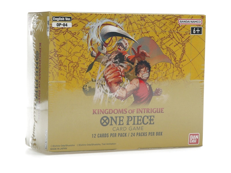 Bandai One Piece Card Game Kingdom of Intrigue Booster Box (OP-04)