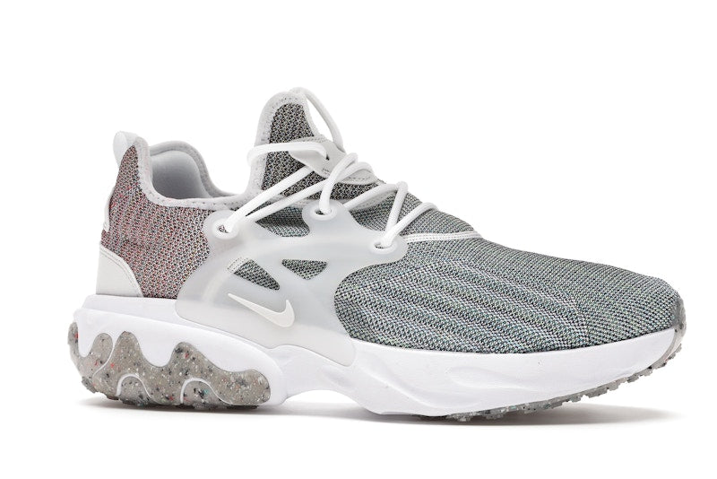 Nike React Presto Flyknit Multi White