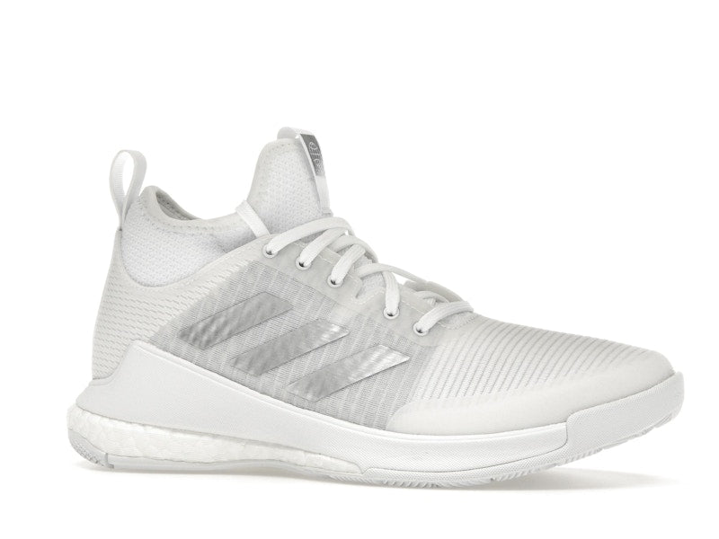 adidas Crazyflight Mid Cloud White Silver Metallic Grey (Women's)