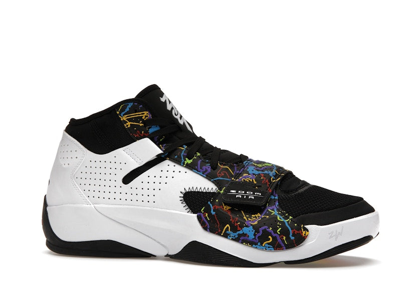Jordan Zion 2 Noah White Black Multi-Color
