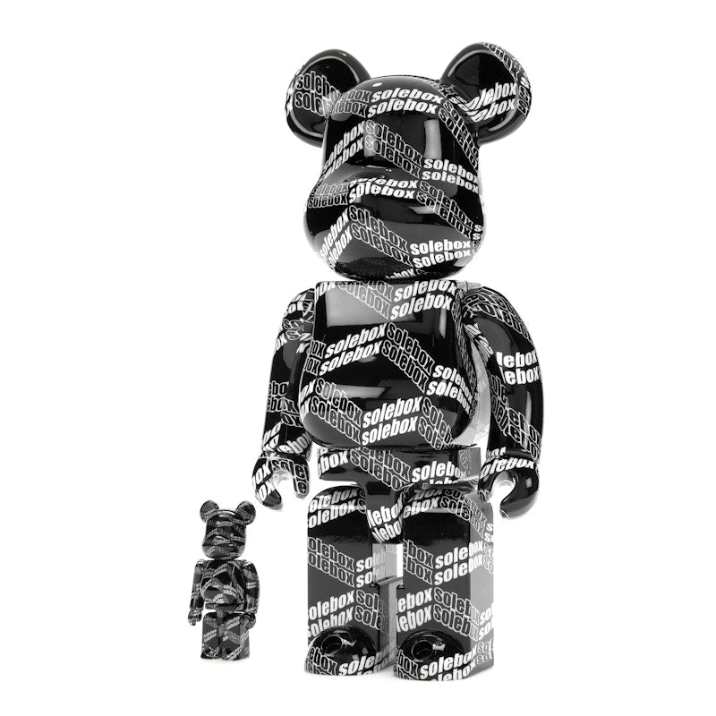 Bearbrick x Solebox Pattern 100% & 400% Set