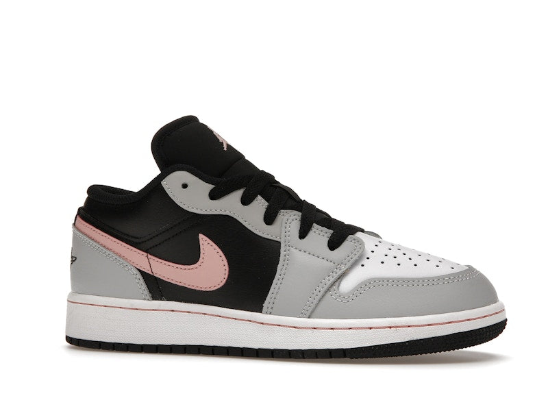 Jordan 1 Low Black Grey Pink (GS)