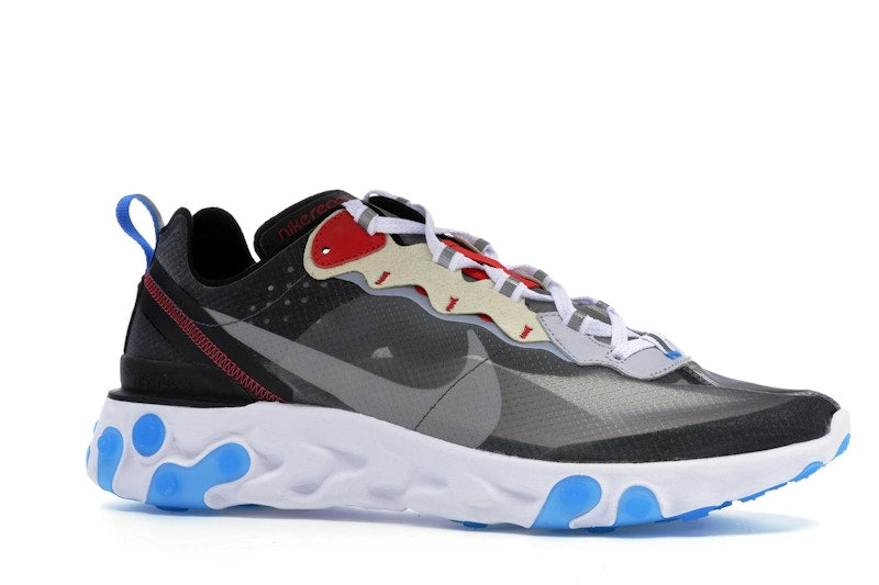 Nike React Element 87 Dark Grey Photo Blue
