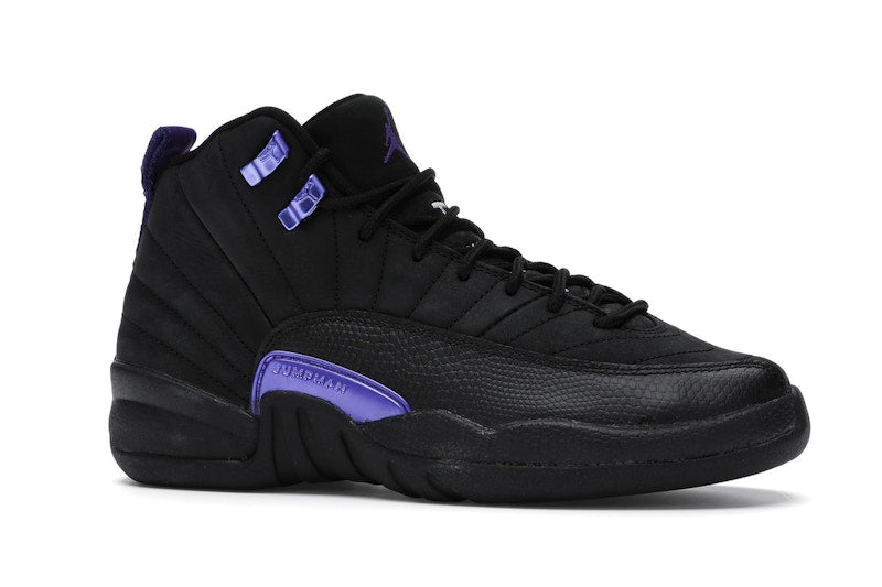 Jordan 12 Retro Black Dark Concord (GS)