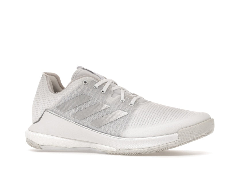 adidas Crazyflight Volleyball Cloud White Silver Metallic Grey One (Women's)