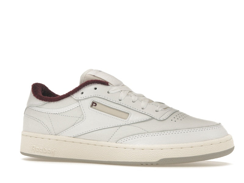 Reebok Club C 85 Packer Shoes Chalk White Maroon