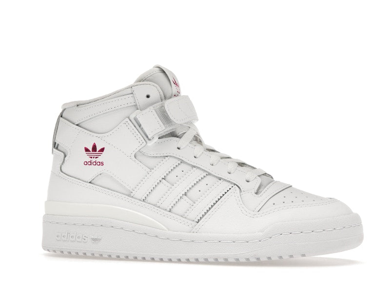 adidas Forum Mid White Shock Pink (Women's)