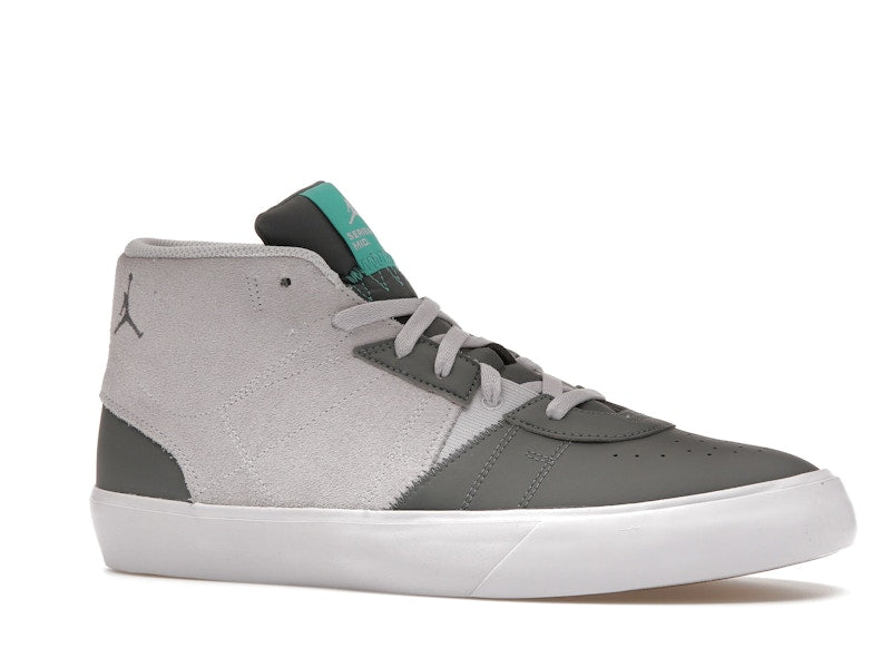 Jordan Series Mid .03 Iris Whisper Smoke Grey Teal