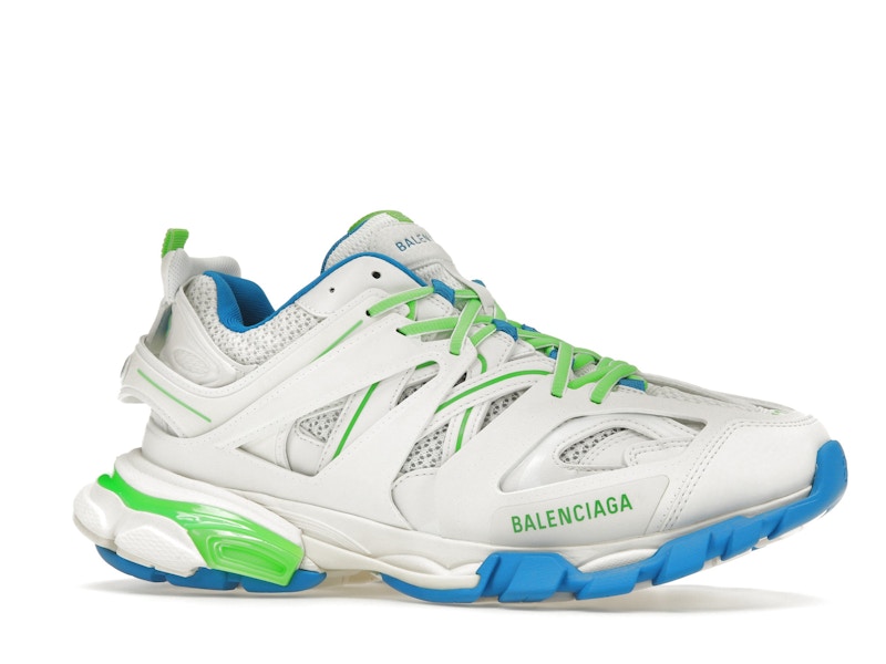 Balenciaga Track White Blue Green