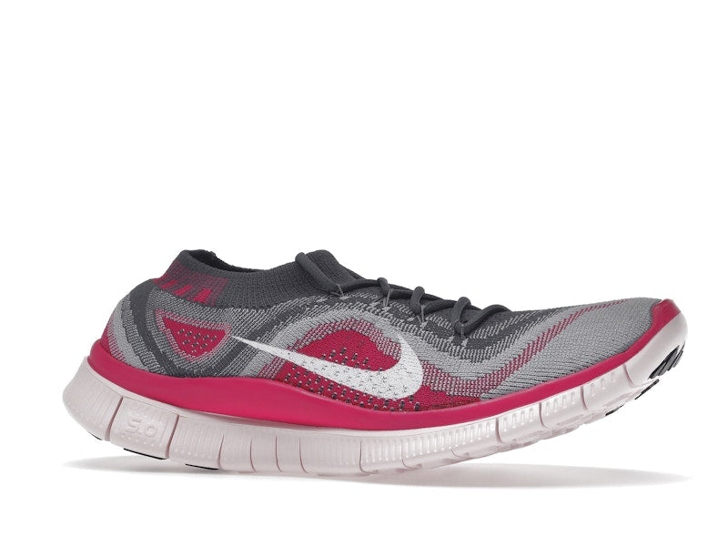 Nike Free Flyknit 5 Grey Pink Foil (Women's)