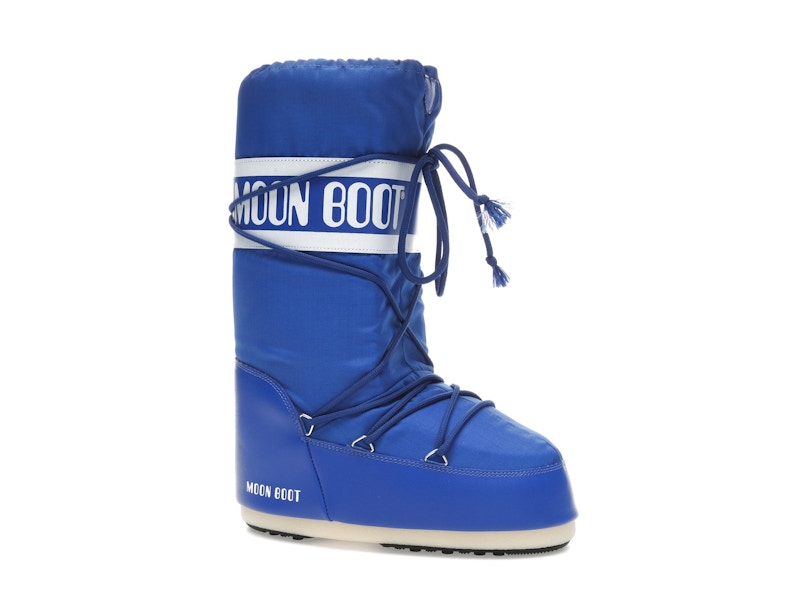 Moon Boot Icon Nylon Boot Electric Blue