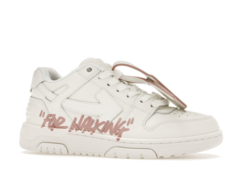 OFF-WHITE Out Of Office Low For Walking White Pink (Women's)