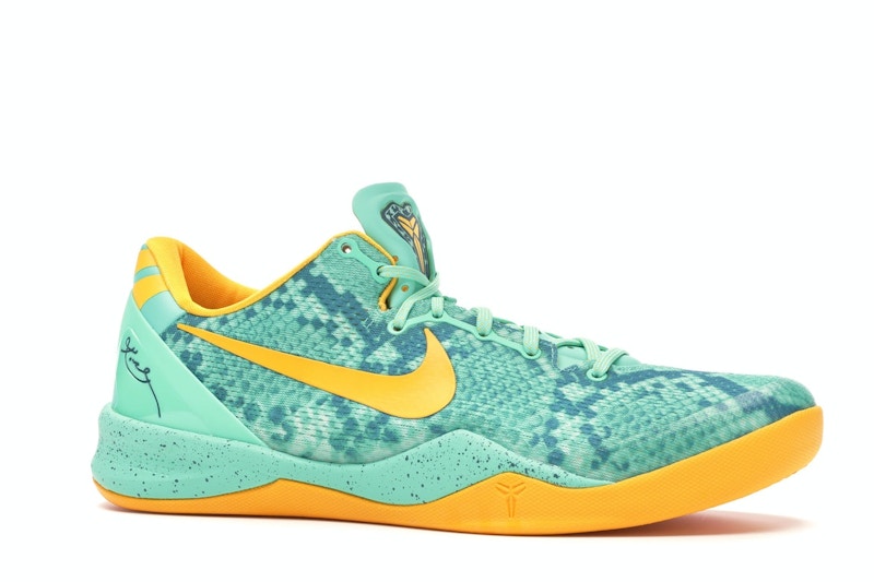 Nike Kobe 8 System Green Glow Laser Orange