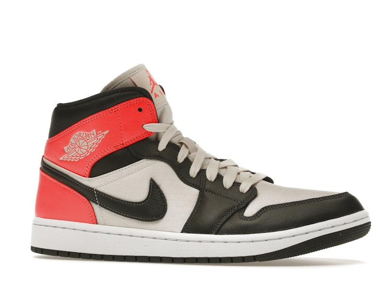 Jordan 1 Mid Newsprint Light Orewood Brown (Women's)