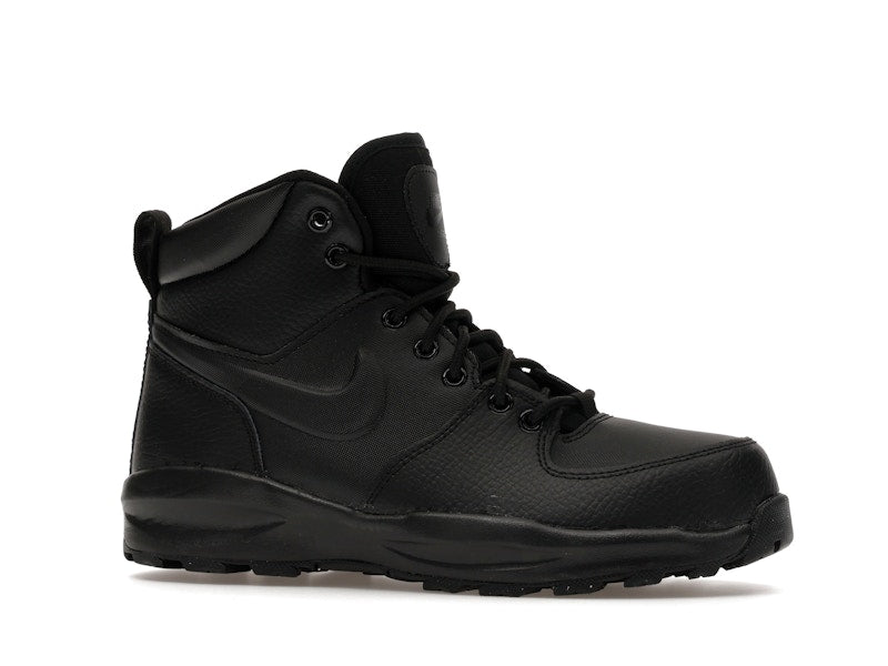 Nike Manoa Leather Triple Black (GS)