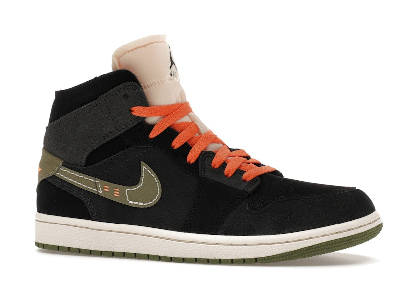 Jordan 1 Mid SE Craft Anthracite Light Olive