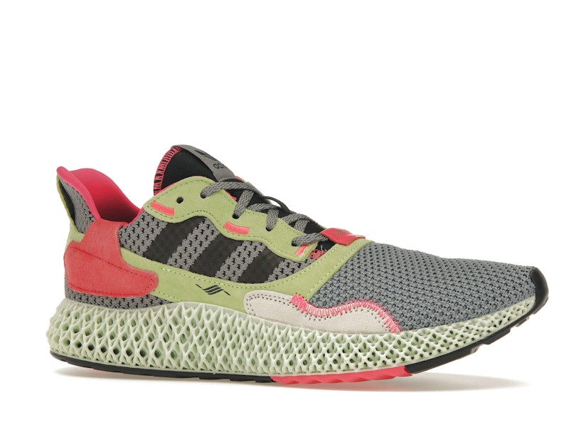 adidas ZX 4000 4D Grey Three Hi Res Yellow
