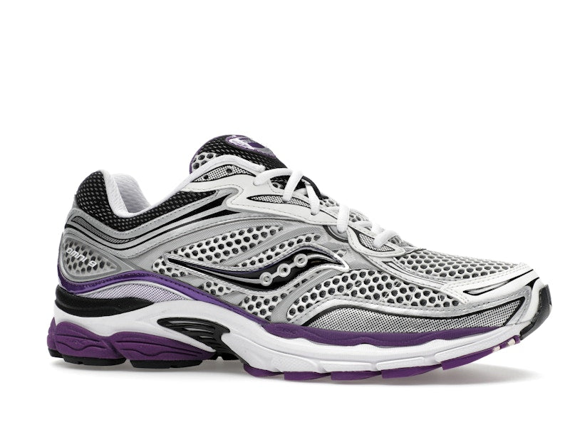Saucony ProGrid Omni 9 White Black Silver Purple