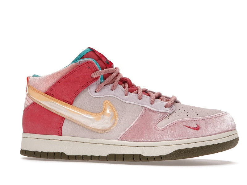 Nike Dunk Mid Social Status Free Lunch Strawberry Milk