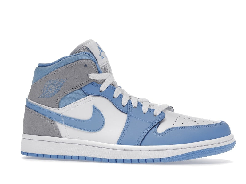 Jordan 1 Mid University Blue Grey